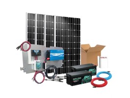 Comprar kit solar de lítio 1000W Blue Uso Diário
