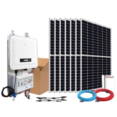 Kit autoconsumo solar 3,6kW DNS G3 monofásico Inyección Cero