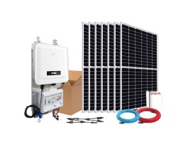 Kit de autoconsumo solar monofásico de 3,6kW DNS G3 Injeção Zero