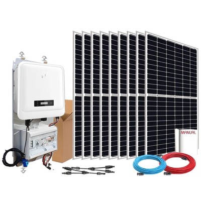 Kit de autoconsumo solar monofásico de 4,2kW DNS G3 Injeção Zero