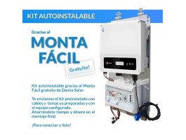 Kit autoconsumo solar 1kW XS monofásico Inyección Cero
