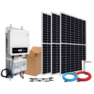Kit de autoconsumo solar monofásico de 1,5kW XS Injeção Zero