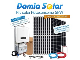 Kit de autoconsumo solar monofásico de 5kW DNS G3 Injeção Zero