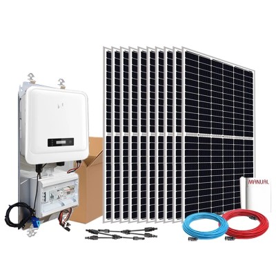 Kit autoconsumo solar 5kW DNS G3 monofásico Inyección Cero