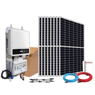 Kit de autoconsumo solar trifásico de 4kW SDT G2+ Injeção Zero