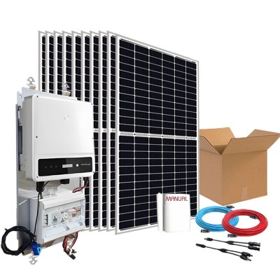 Kit de autoconsumo solar 5kW SDT trifásico com excedentes