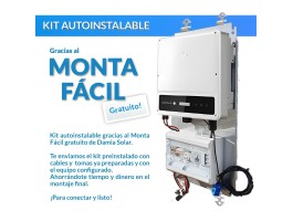Kit de autoconsumo solar 5kW SDT trifásico com excedentes