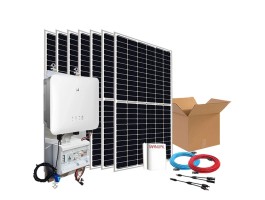 Kit de autoconsumo solar de 3,6kW ES G2 híbrido com excedentes