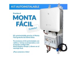 Kit de autoconsumo solar de 3,6kW ES G2 híbrido com excedentes