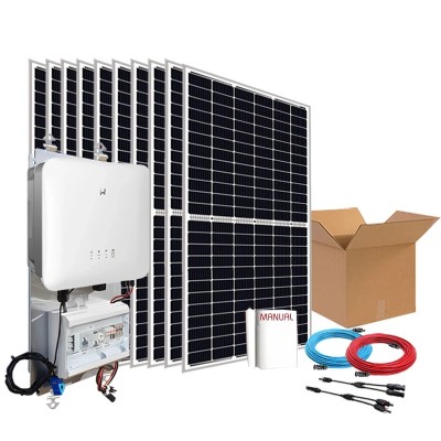 Kit de autoconsumo solar 5kW ES G2 híbrido com excedentes