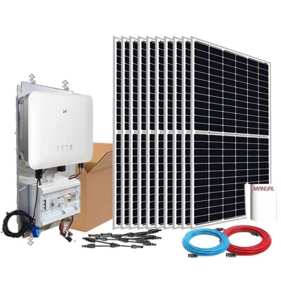 Kit de autoconsumo solar 5kW ES G2 híbrido Injeção Zero