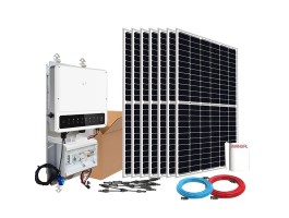 Kit autoconsumo solar 3,6kW EH monofásico híbrido Inyección 0 | Damia Solar