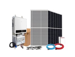 Kit autoconsumo solar 8kW ET + híbrido con excedentes