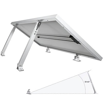 Estructura para panel solar regulable 30 a 60 grados
