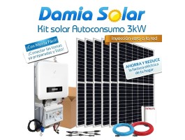 Kit de autoconsumo solar monofásico de 3kW XS G3 Injeção Zero
