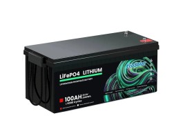 Batería de litio Ecosolar 100Ah LiFePO4 25,6V (24V)