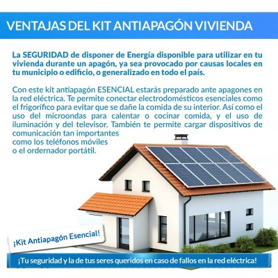 Comprar Kit Antiapagón Eléctrico Esencial para Vivienda