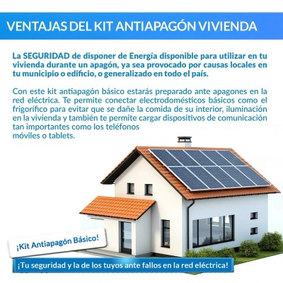 Comprar kit elétrico Básico anti-encandeamento para habitação