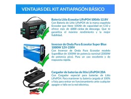 Comprar Kit Antiapagón Eléctrico Básico para Vivienda