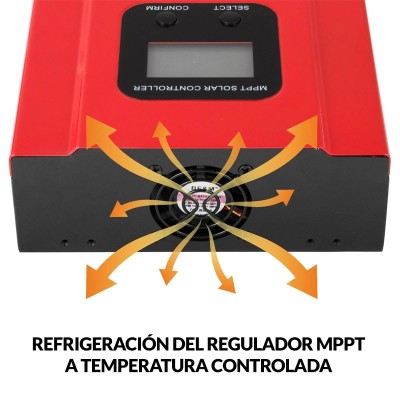 Regulador Ecosolar MPPT 40A 150V 12V/24V/36V/48V | Damia Solar