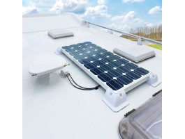 Estructura ABS 4 esquinas+pasacables panel solar camper/barco | Damia Solar