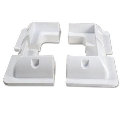 Estructura ABS 4 esquinas+pasacables panel solar camper/barco | Damia Solar