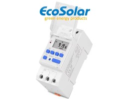Relógio temporizador programável para bombeamento ou irrigação solar 24V | Damia Solar
