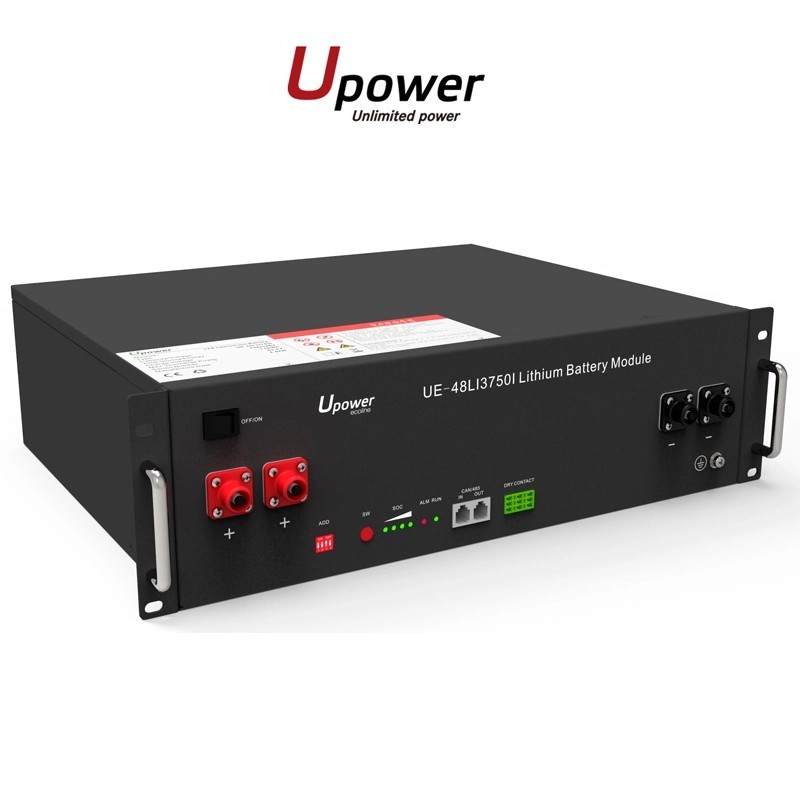 Módulo de bateria de lítio Upower Ecoline 3750 3,75Wh 48V