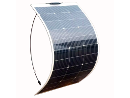 Placa solar flexible Ecosolar 100W 12V Monocristalina