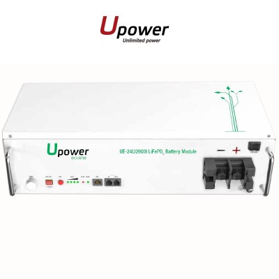 Módulo de bateria de lítio Upower Ecoline 2900 2,90Wh 24V 24LI2900I | Damia Solar