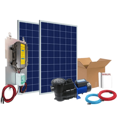 Kit solar bomba purificadora de piscinas (Bomba de 1/2 CV) | Damia Solar
