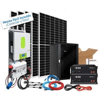 Comprar Kit Solar 4000W Uso Diario Litio