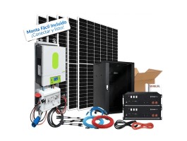 Comprar Kit Solar 4000W Uso Diario Litio