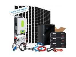 Comprar Kit solar aislada 6000W Uso Diario Litio