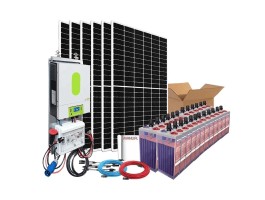 Kit solar 5000W Uso Diario | Damia Solar