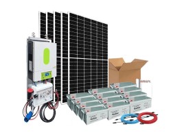 Kit solar 4000W GEL para uso diário | Damia Solar