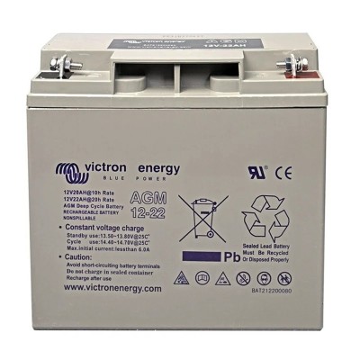Comprar Batería Victron AGM 12V 22Ah I Damia Solar