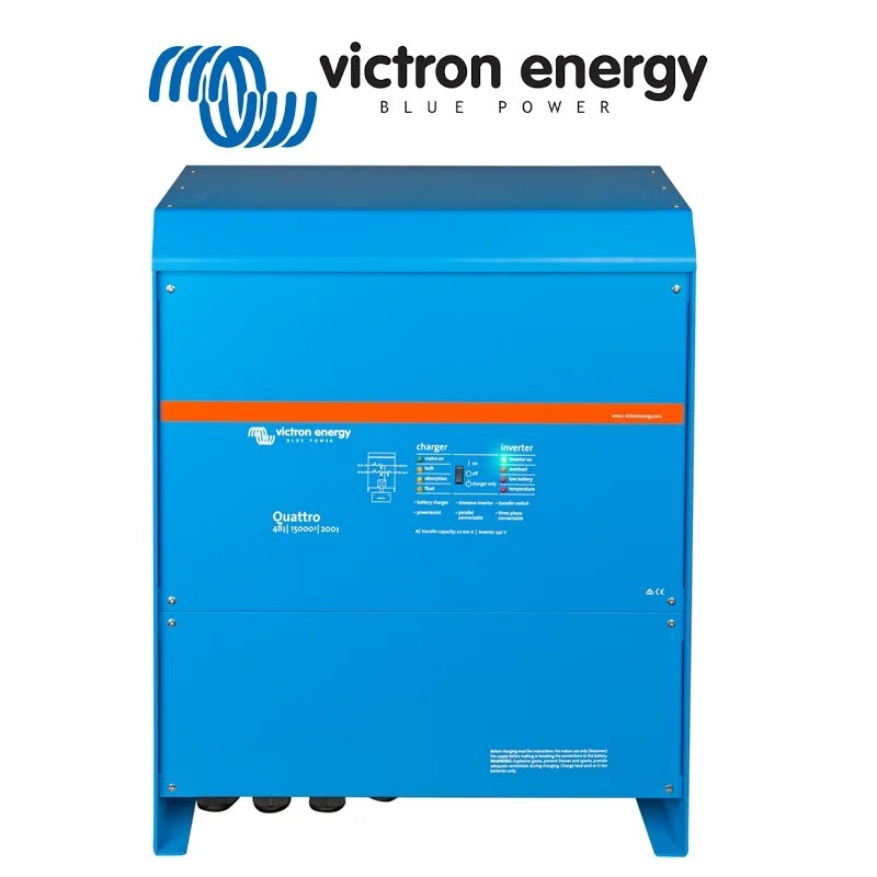 Comprar Victron Inversor-Cargador Quattro 48V 15kva I Damia Solar