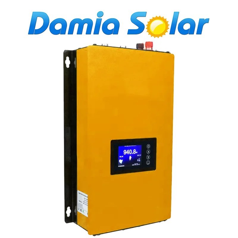 Inversor de rede 1800W SUN-G2 com injeção zero para autoconsumo solar.
