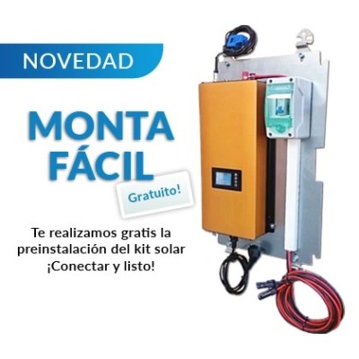 Kit autoconsumo solar 720W sem excedentes. Com painéis flexíveis ETFE