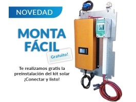 Kit autoconsumo solar 720W sem excedentes. Com painéis flexíveis ETFE