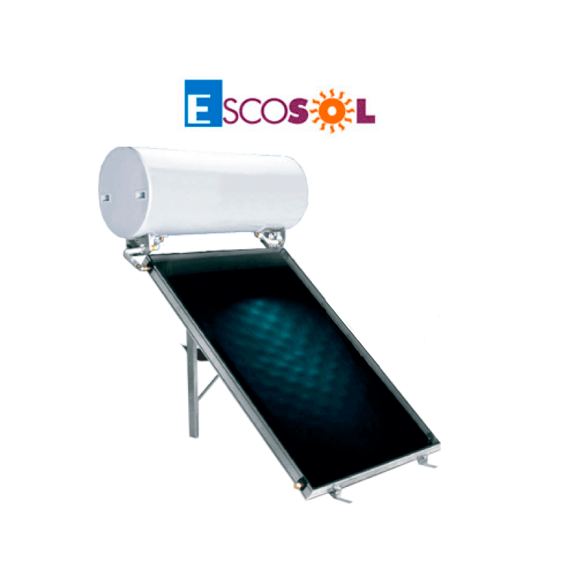 Termossifão solar Escosol Star 150 2.5 para cobertura plana | Damia Solar