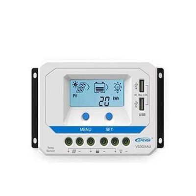 Regulador de carga EPEVER PWM 30A 12V/24V Pantalla | Damia Solar