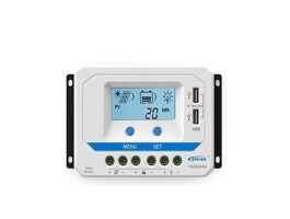 Regulador de carga EPEVER PWM 30A 12V/24V Ecrã | Damia Solar