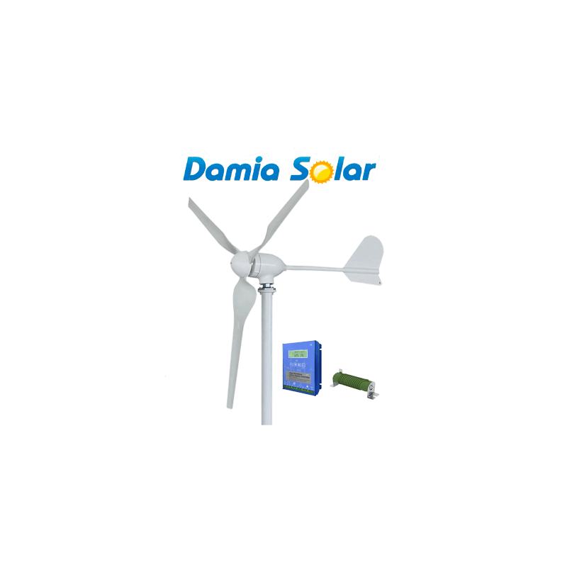 Comprar Aerogerador alto desempenho 1000W 12V