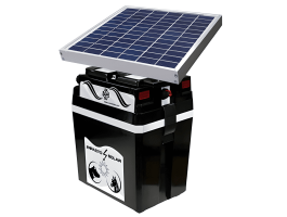 Pastor eléctrico solar IMPACTO 10W con batería y panel | Damia Solar