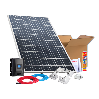 Kit solar autocaravanas panel 280W 24V para instalación a 12V | Damia Solar