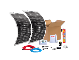 Kit solar embarcaciones y barcos 360W con placas flexibles | Damia Solar