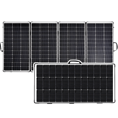 Painel solar dobrável 440W 36V para uso em 24V e 48V - Mala solar | Damia Solar
