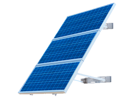 Estructura solar para pared hasta 3 placas de 100W a 160W | Damia Solar